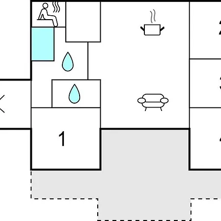 Prachtig In Sydals Met Sauna * Nedre Lysabild